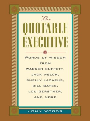 cover image of The Quotable Executive